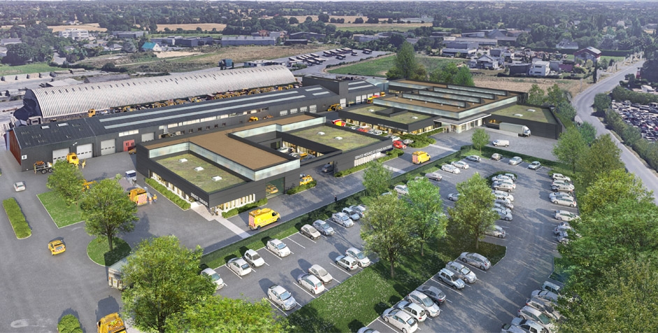 Plateforme logistique mutualisée
